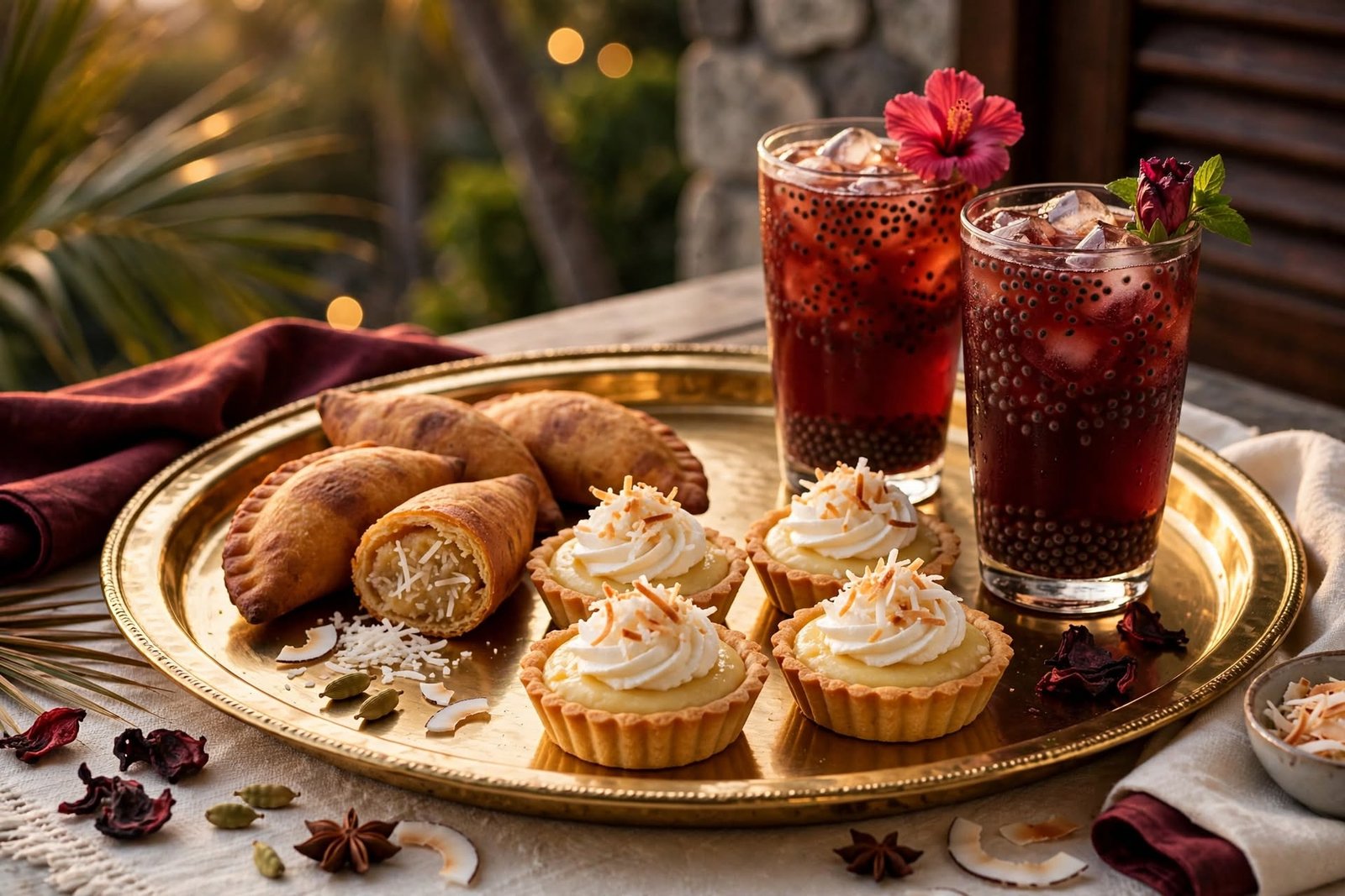 Dessert selection